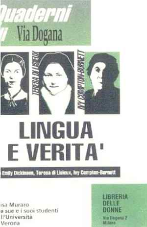 Quaderni di Via Dogana - Lingua e verita'